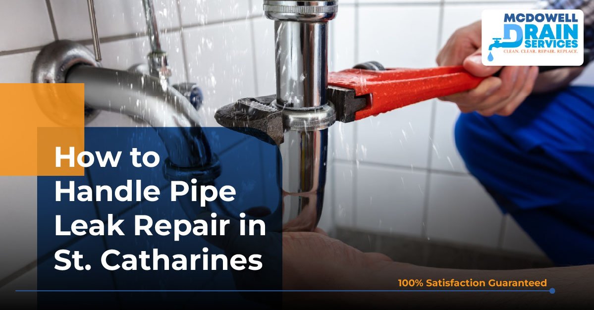 handle pipe leak repair
