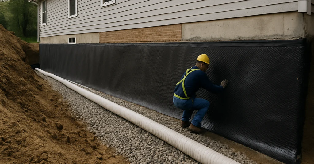 drain services provided for client properties