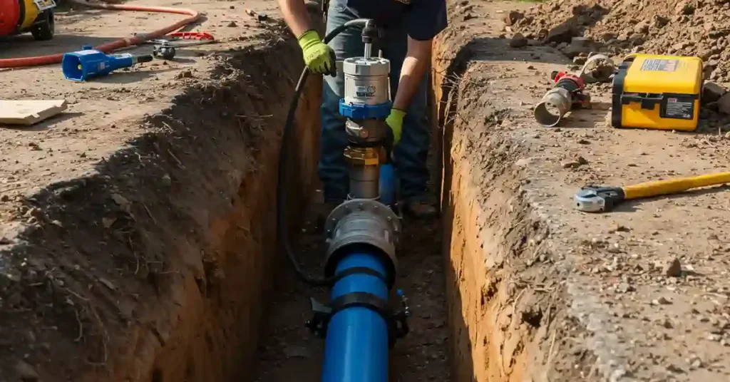 sewer line checks after repairs