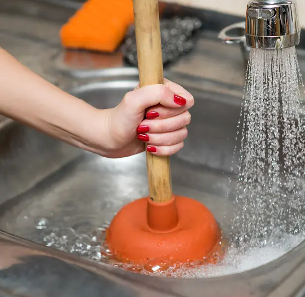 kitchen sink clog removal