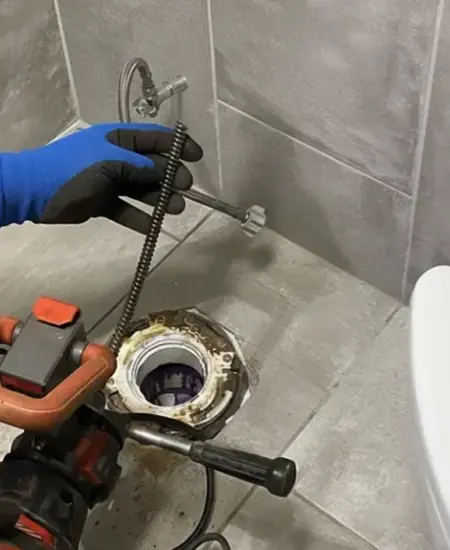 bathroom drain cleaning