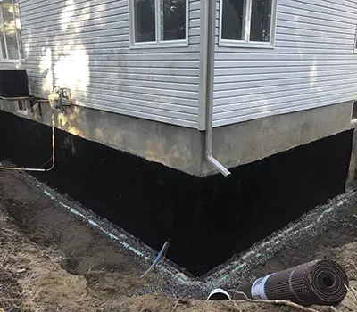step weeping tile inspection and proper backfilling