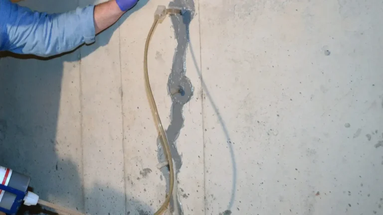 right way to do crack injection repair
